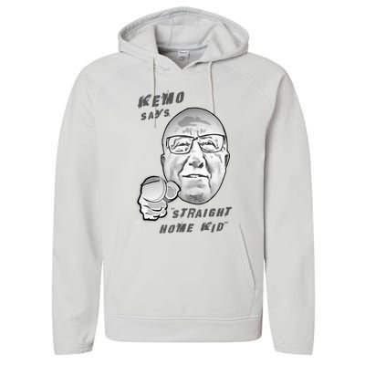 Kemo Says Performance Fleece Hoodie