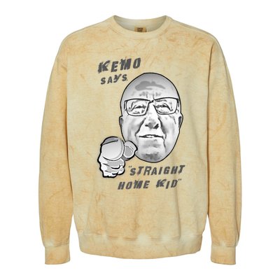 Kemo Says Colorblast Crewneck Sweatshirt