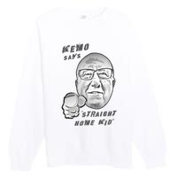 Kemo Says Premium Crewneck Sweatshirt