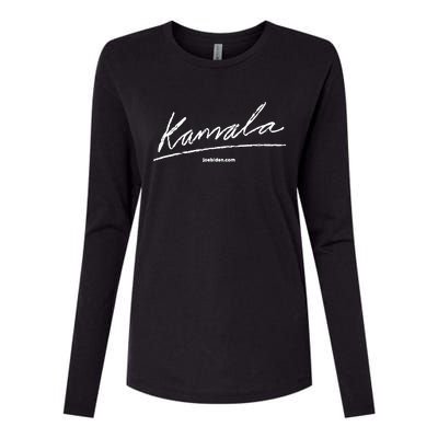 Kamala Signature Womens Cotton Relaxed Long Sleeve T-Shirt