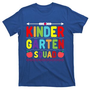 Kindergarten Squad Kinder Team Happy First Day Of School Gift T-Shirt