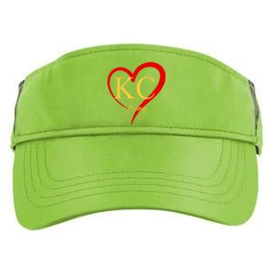 Kc Strong Kansas City Strong Heart Adult Drive Performance Visor