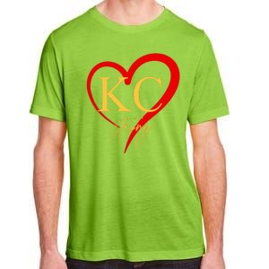 Kc Strong Kansas City Strong Heart Adult ChromaSoft Performance T-Shirt