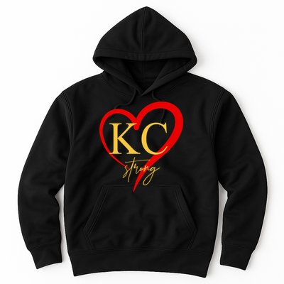 Kc Strong Kansas City Strong Heart Hoodie