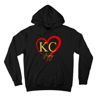 Kc Strong Kansas City Strong Heart Hoodie