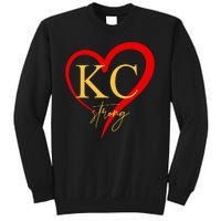 Kc Strong Kansas City Strong Heart Sweatshirt