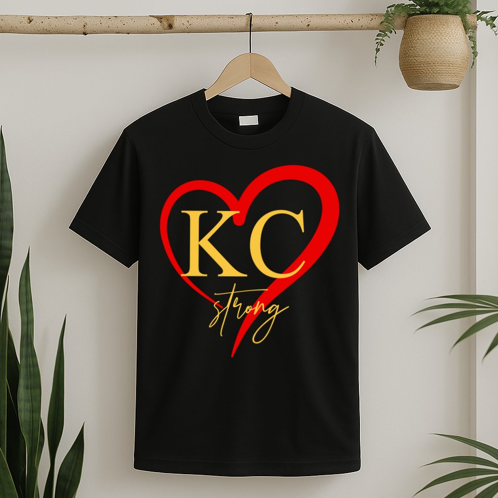 Kc Strong Kansas City Strong Heart T-Shirt