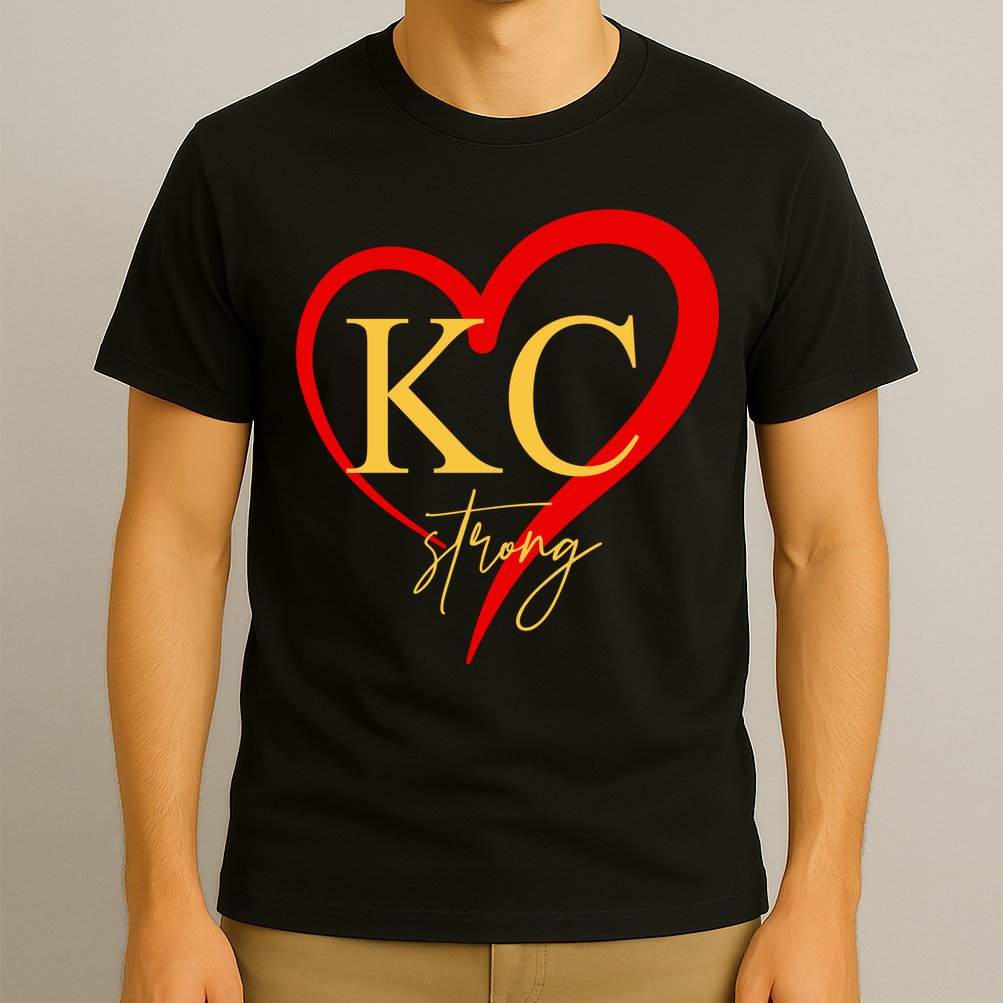 Kc Strong Kansas City Strong Heart T-Shirt