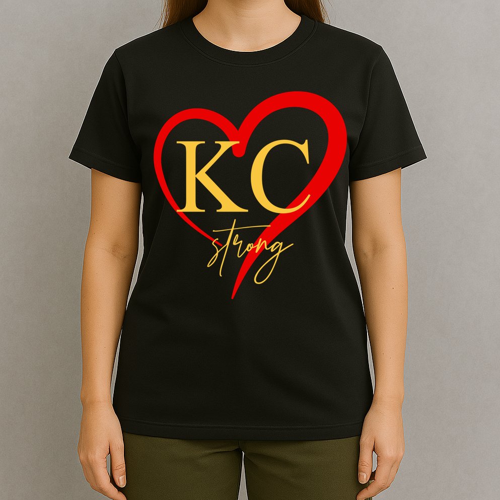 Kc Strong Kansas City Strong Heart T-Shirt