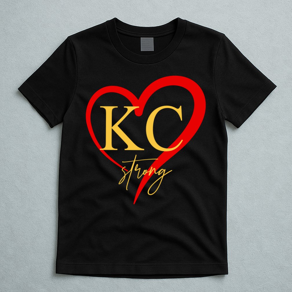 Kc Strong Kansas City Strong Heart T-Shirt