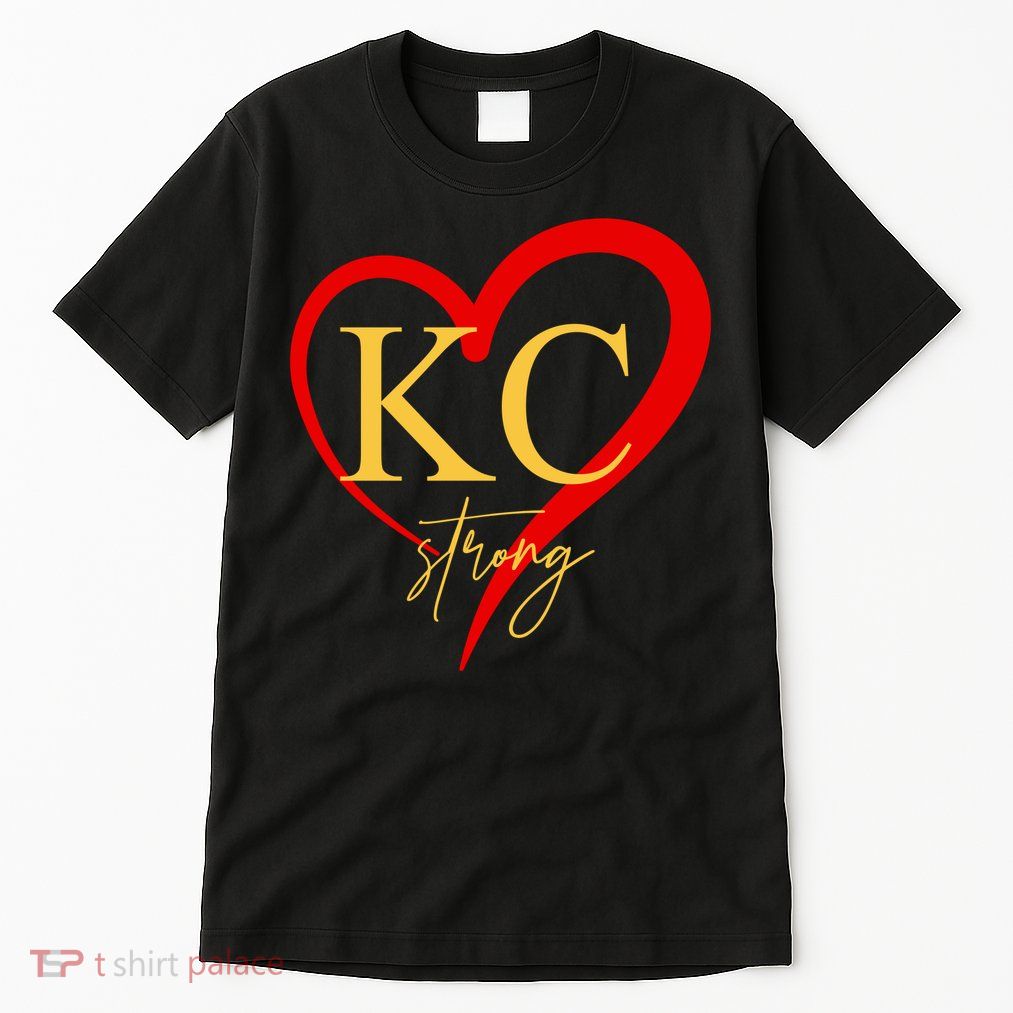 Kc Strong Kansas City Strong Heart Tall T-Shirt
