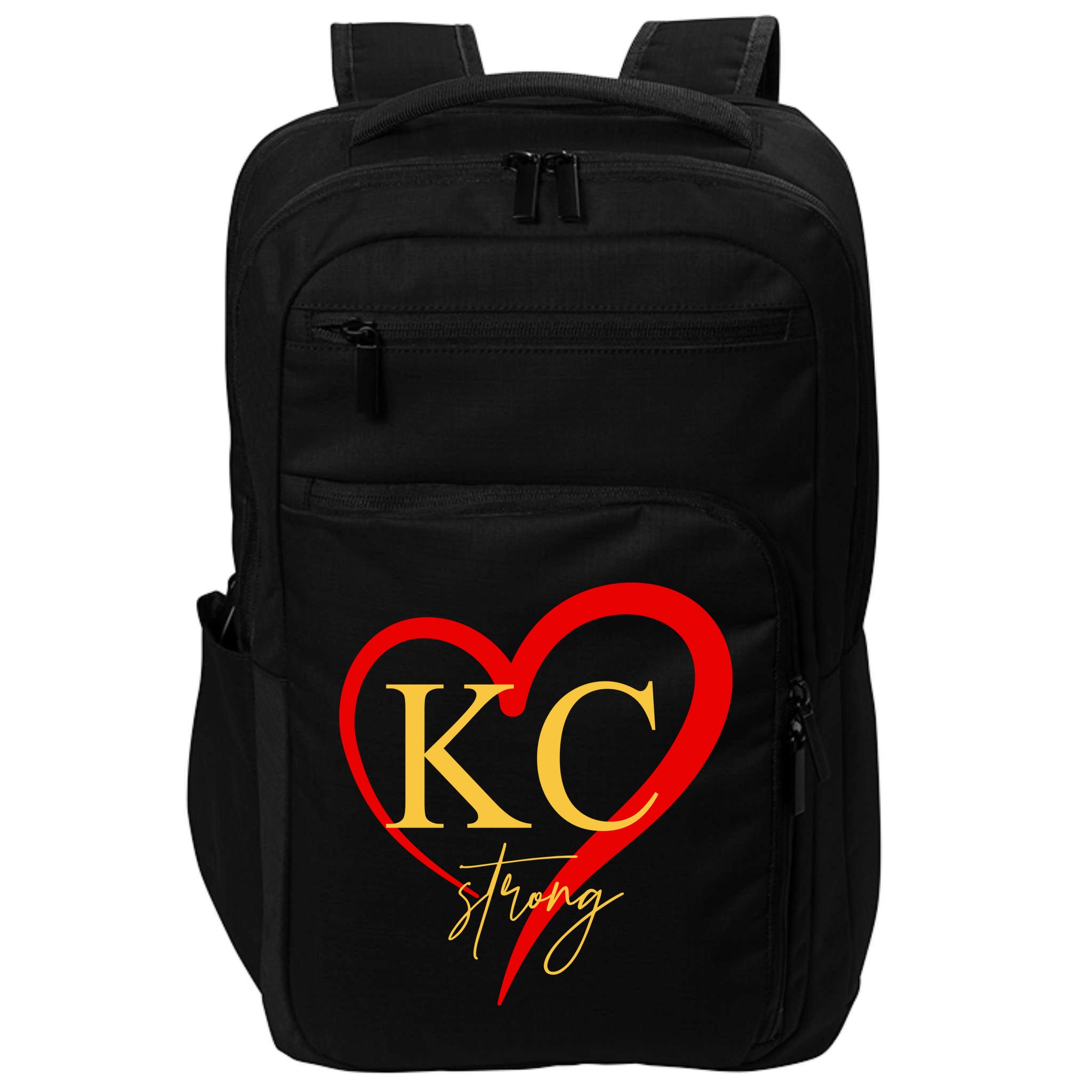 Kc Strong Kansas City Strong Heart Impact Tech Backpack
