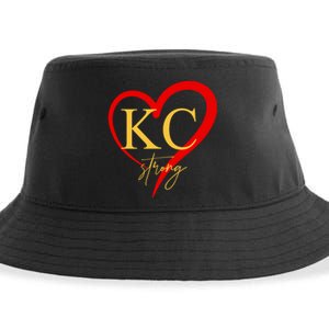 Kc Strong Kansas City Strong Heart Sustainable Bucket Hat