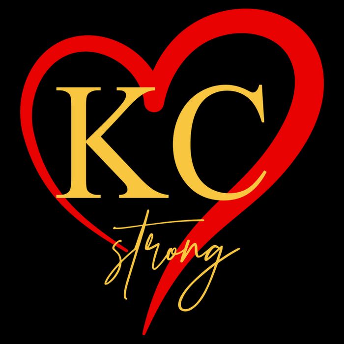 Kc Strong Kansas City Strong Heart 7-Panel Snapback Hat