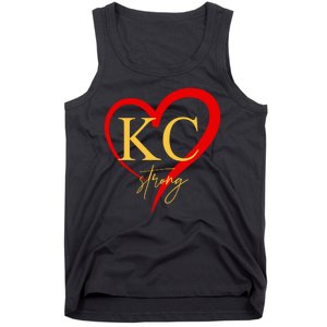 Kc Strong Kansas City Strong Heart Tank Top