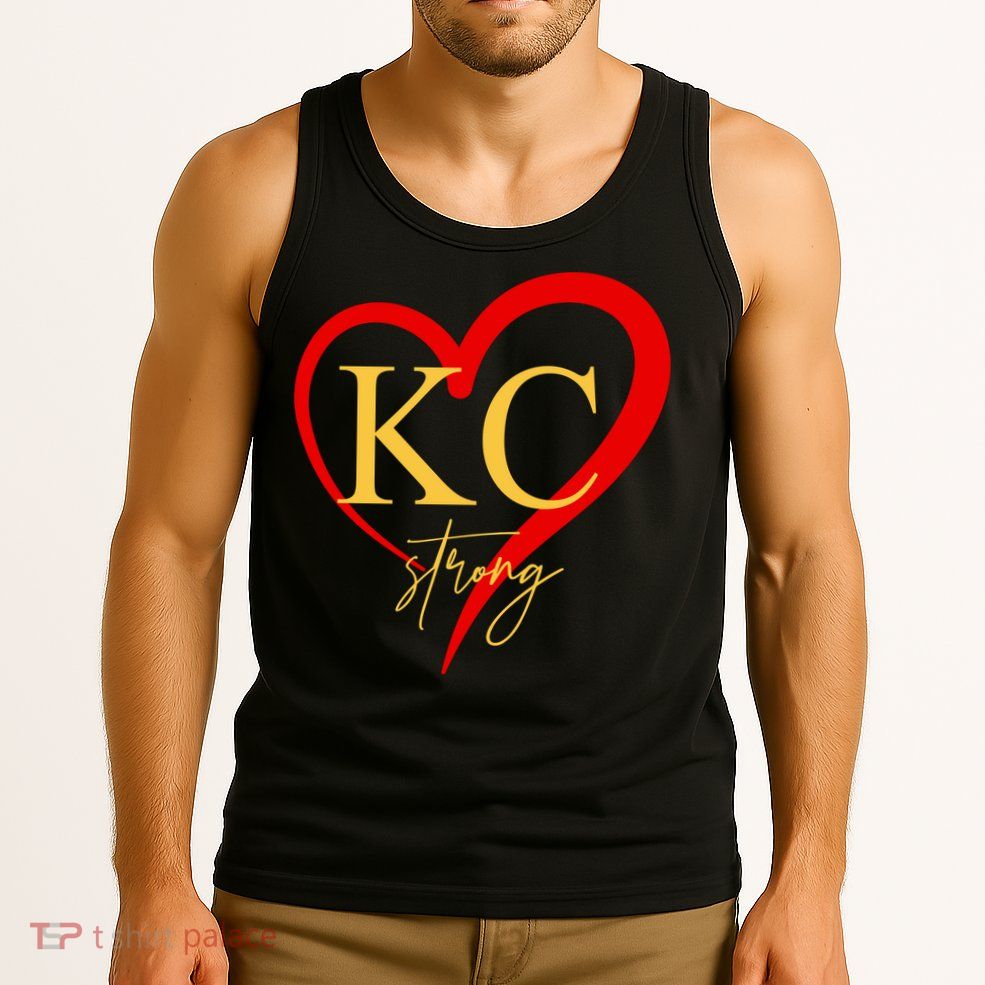 Kc Strong Kansas City Strong Heart Tank Top