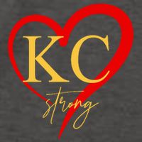 Kc Strong Kansas City Strong Heart Vector Backpack