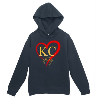 Kc Strong Kansas City Strong Heart Urban Pullover Hoodie