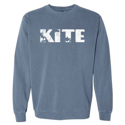 Kite Surf Kiteboarding Kitesurfing Kitesurf Kiteboarder Garment-Dyed Sweatshirt