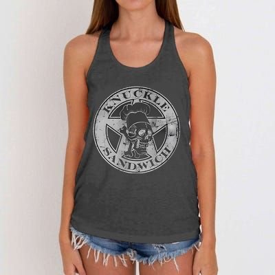 Knuckle Sandwich Women's Knotted Racerback Tank