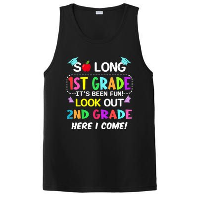 Kids So Long 1st Grade 2nd Grade Here I Come 1st Grade Graduation Meaningful Gif PosiCharge Competitor Tank