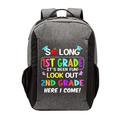 Kids So Long 1st Grade 2nd Grade Here I Come 1st Grade Graduation Meaningful Gif Vector Backpack