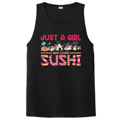 Kawaii Sushi Lover Cute Sushi funny foodie PosiCharge Competitor Tank