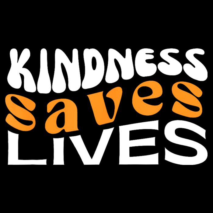 Kindness Saves Lives Mental Health Awareness Tee Wool Snapback Cap