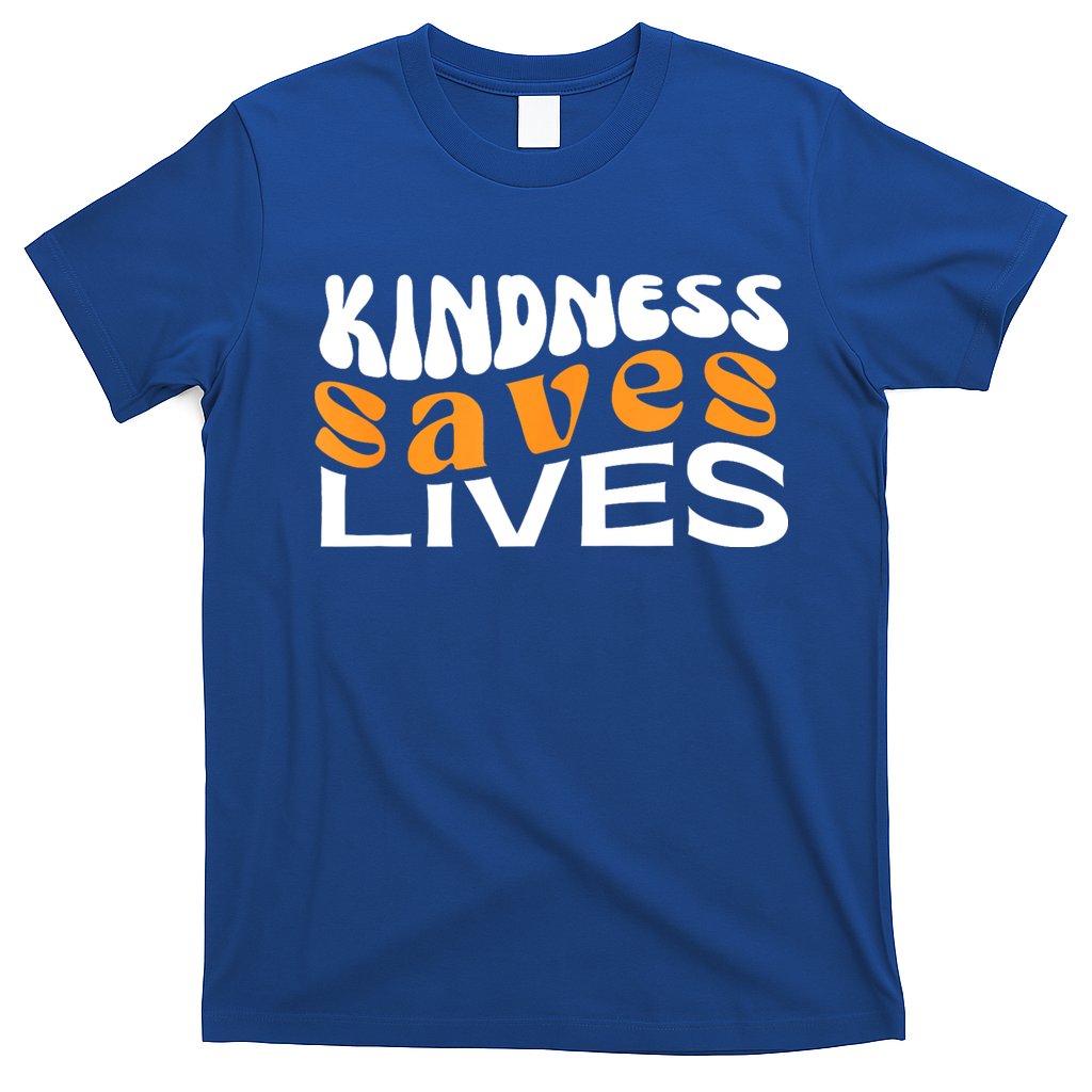 Kindness Saves Lives Mental Health Awareness Tee T-Shirt