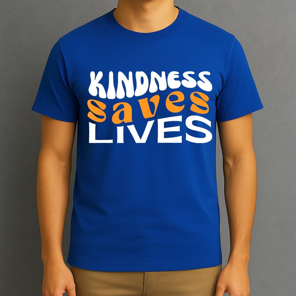 Kindness Saves Lives Mental Health Awareness Tee T-Shirt