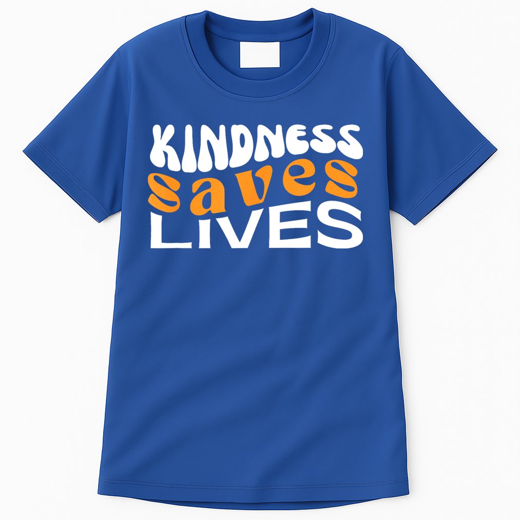 Kindness Saves Lives Mental Health Awareness Tee Tall T-Shirt