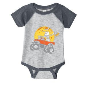 Kids Skeleton Monster Truck Moon Candy Boy Halloween Infant Baby Jersey Bodysuit