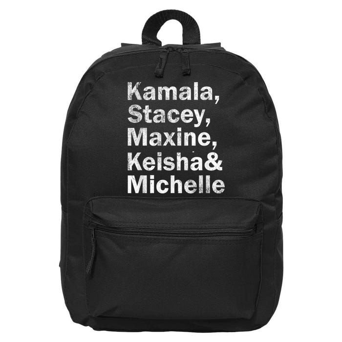 Kamala Stacey Maxine Keisha And Michelle 16 in Basic Backpack