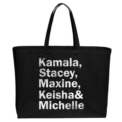 Kamala Stacey Maxine Keisha And Michelle Cotton Canvas Jumbo Tote