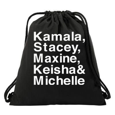 Kamala Stacey Maxine Keisha & Michelle Drawstring Bag