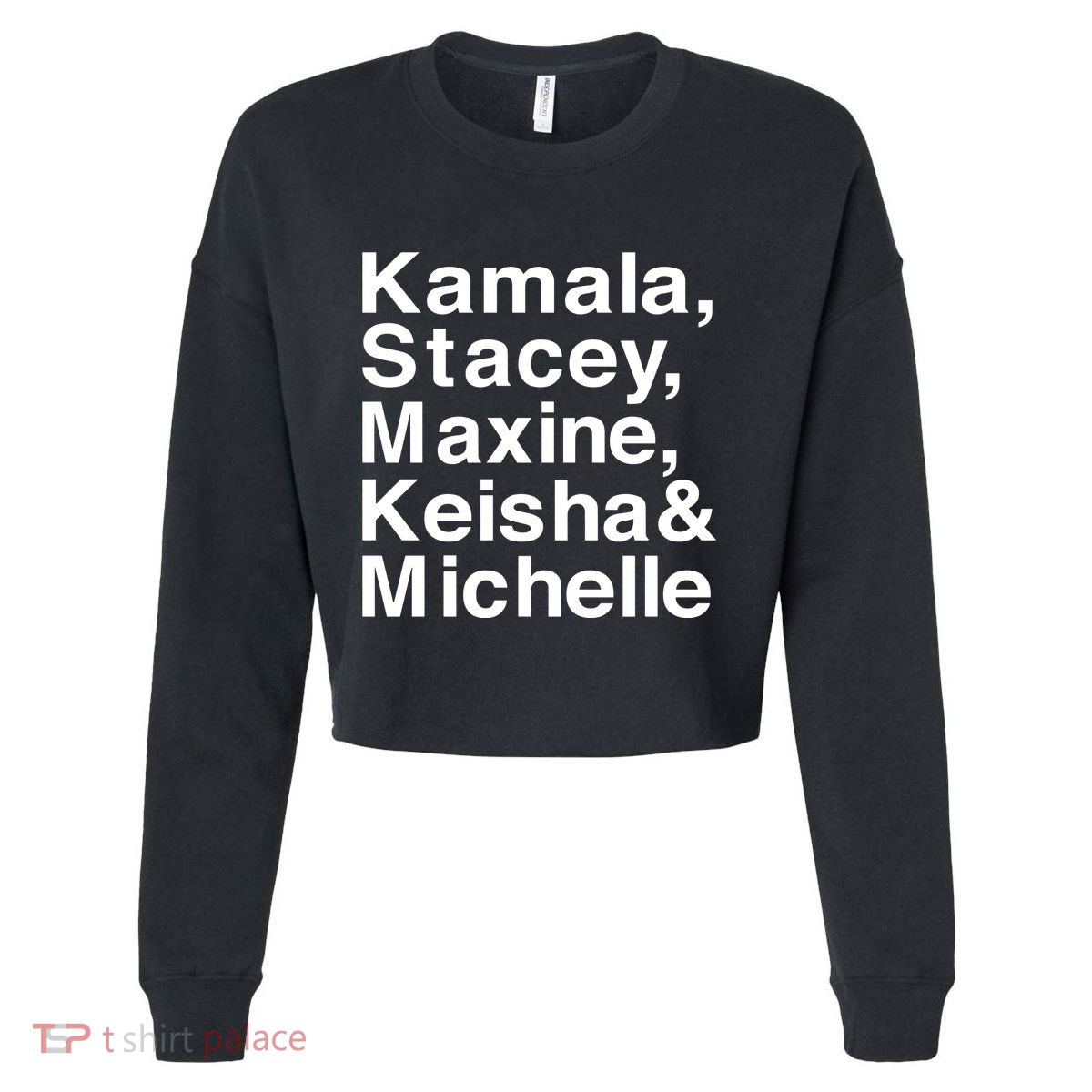 Kamala Stacey Maxine Keisha & Michelle Cropped Pullover Crew