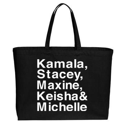 Kamala Stacey Maxine Keisha & Michelle Cotton Canvas Jumbo Tote