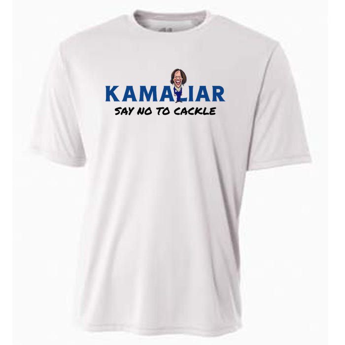 Kamaliar Say No To Cackle Hard Pass On Kamala Harris Cooling Performance Crew T-Shirt