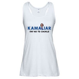 Kamaliar Say No To Cackle Hard Pass On Kamala Harris Ladies Essential Flowy Tank