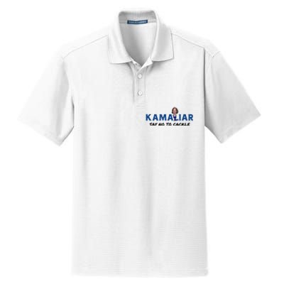 Kamaliar Say No To Cackle Hard Pass On Kamala Harris Dry Zone Grid Polo