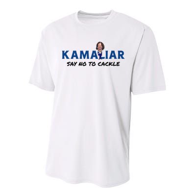 Kamaliar Say No To Cackle Hard Pass On Kamala Harris Performance Sprint T-Shirt