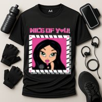 Katrina Stuart Nice Of You Closeup Cooling Performance Crew T-Shirt
