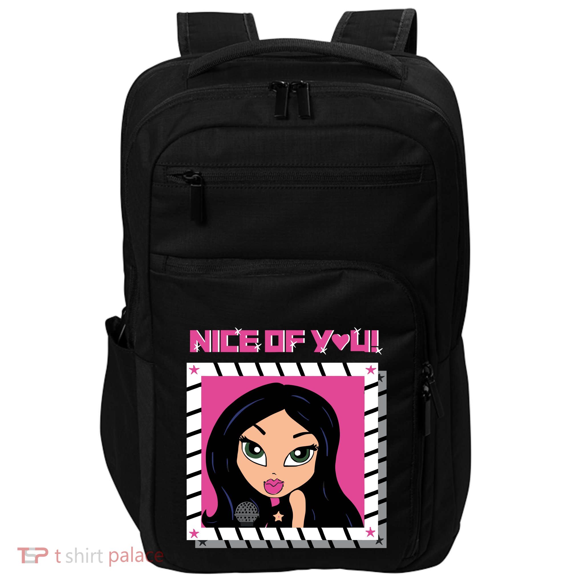 Katrina Stuart Nice Of You Closeup Impact Tech Backpack