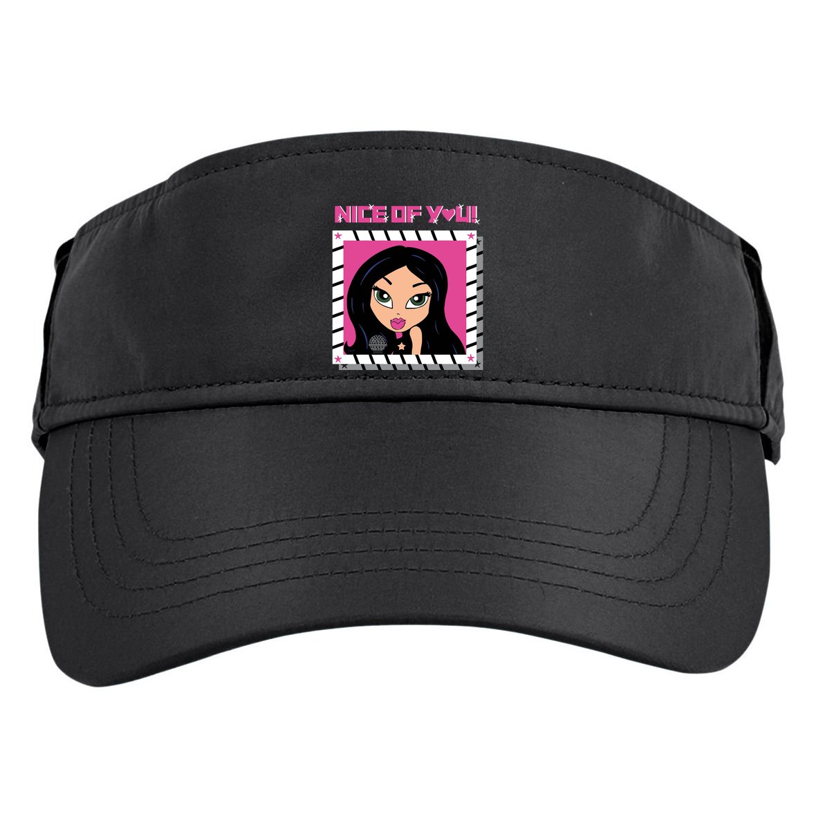Katrina Stuart Nice Of You Closeup Adult Drive Performance Visor
