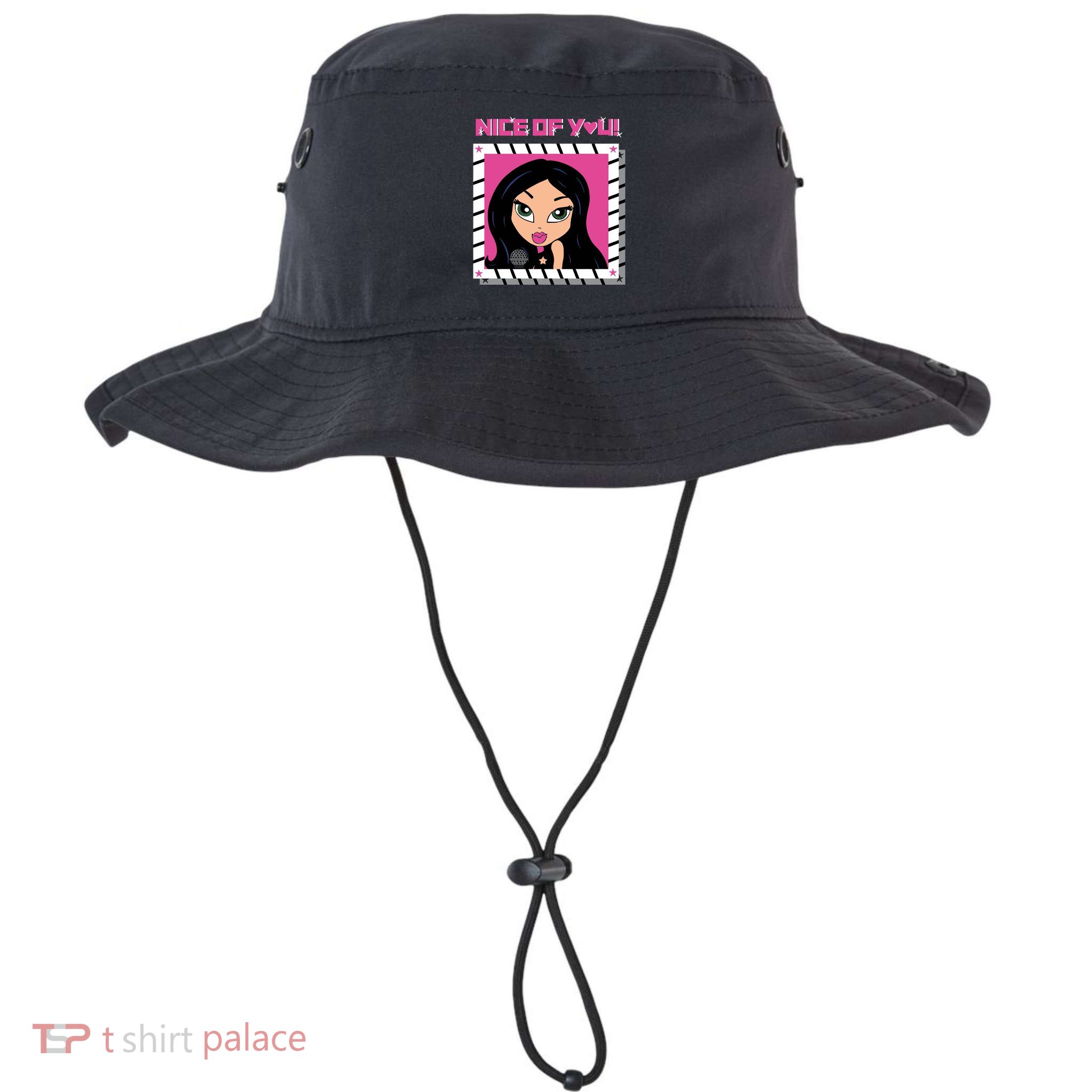 Katrina Stuart Nice Of You Closeup Bucket Hat