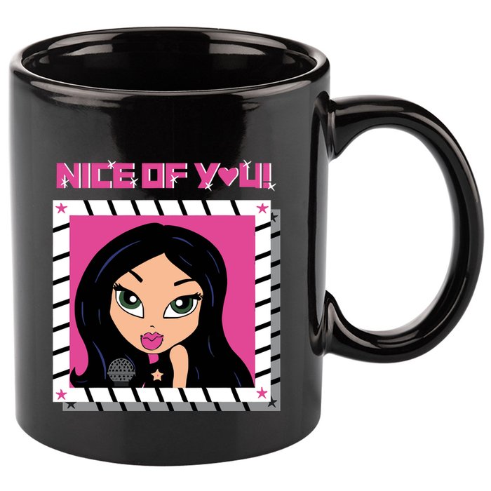 Katrina Stuart Nice Of You Closeup 11oz C Handle Ceramic Mug