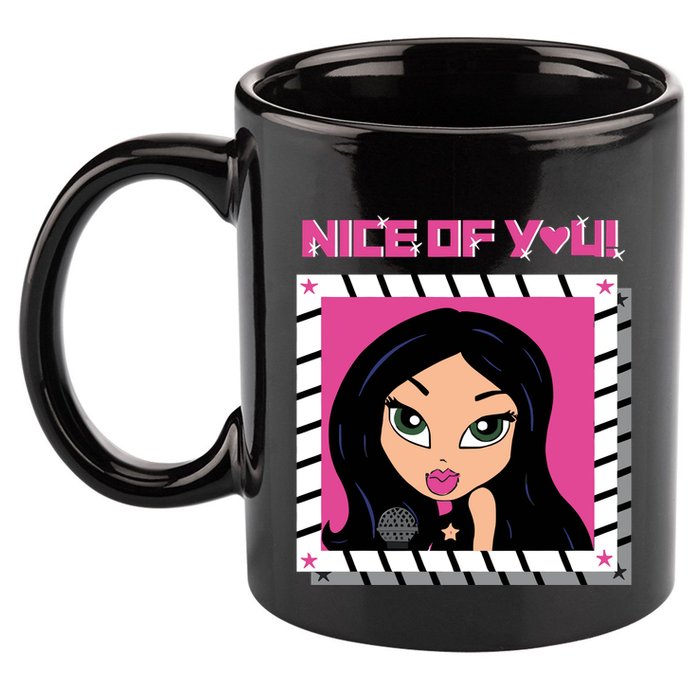 Katrina Stuart Nice Of You Closeup 11oz C Handle Ceramic Mug