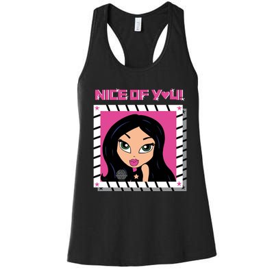 Katrina Stuart Nice Of You Closeup Women's Racerback Tank