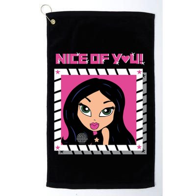 Katrina Stuart Nice Of You Closeup Golf Towel
