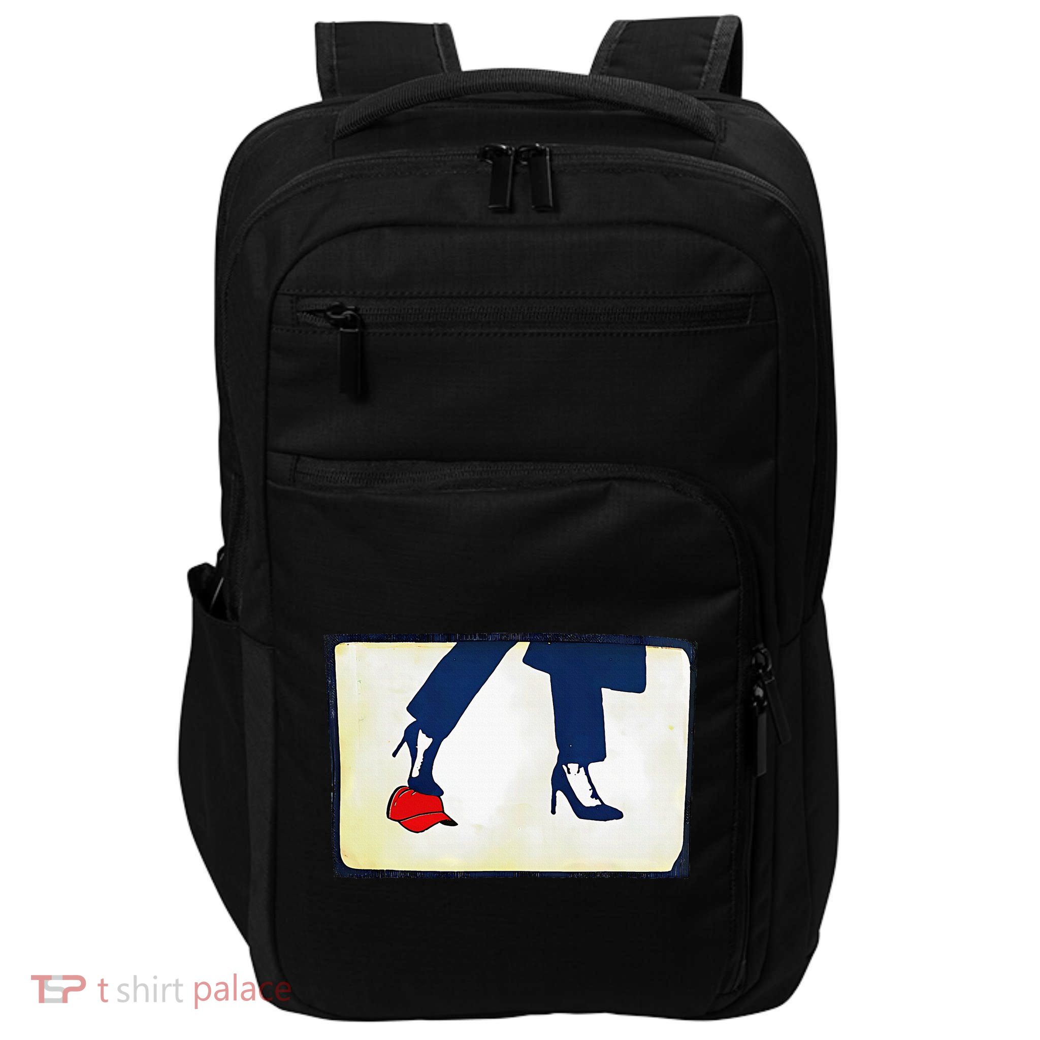 Kamala Stepping On Red Hat Funny Kamala Harris Trump 2024 Impact Tech Backpack